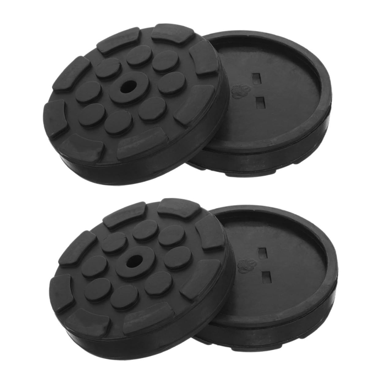 OSOLADY 4 Stück Buchsenblock Wagenheberpolster Hebekissen Fürs Auto Jack-pad-klemmschweißadapter Wagenheberauflagen Für Wagenheber Universal Floor Jack Pad Auflage Heben Gummi Black OSOLADY 4 Stück Buchsenblock Wagenheberpolster Hebekissen Fürs Auto Jack-pad-klemmschweißadapter Wagenheberauflagen Für Wagenheber Universal Floor Jack Pad Auflage Heben Gummi Black von OSOLADY