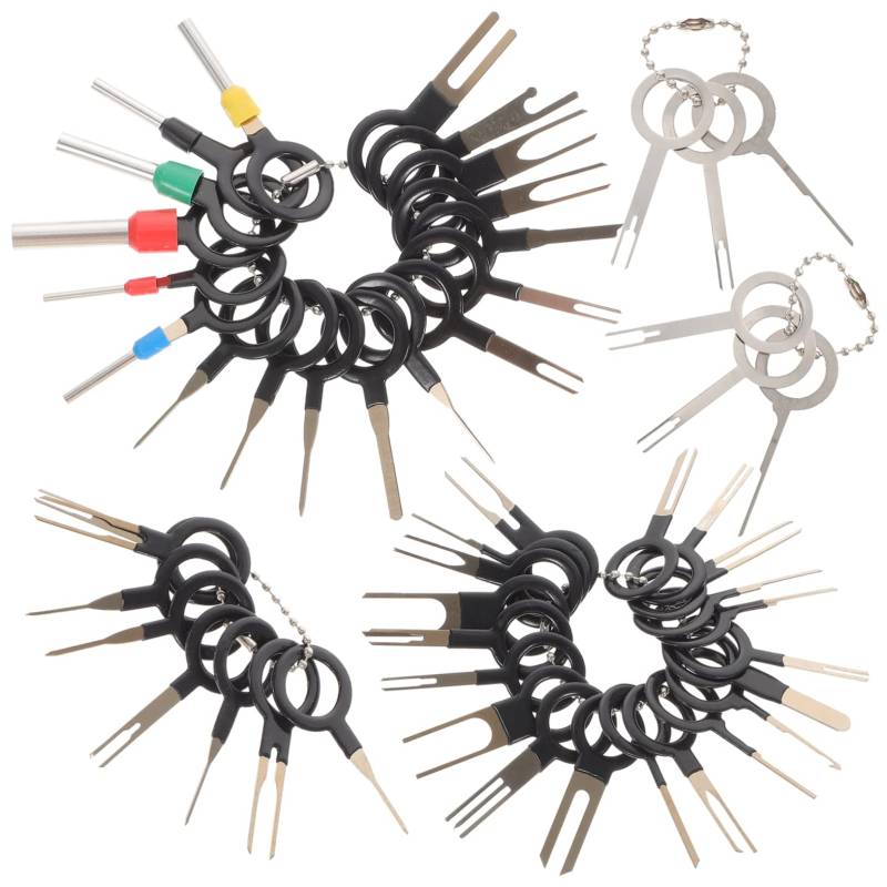 OSOLADY 73 Teiliges Kabelbaum Extraktor Terminal Kit Stiftauswerfer Nadelklemmen Terminal Entfernungswerkzeug Elektrowerkzeug Kit Elektrosystem Werkzeuge Kfz Elektrowerkzeuge von OSOLADY