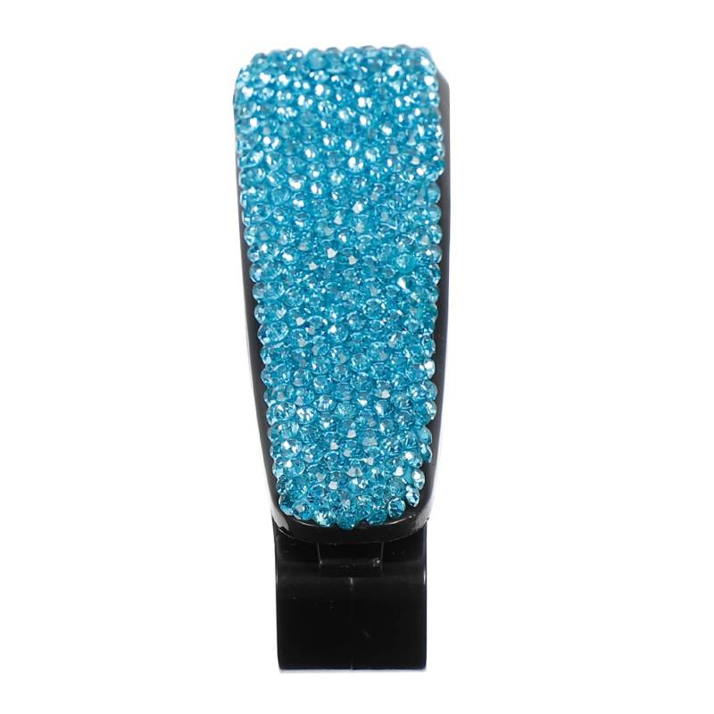 OSOLADY Auto brillenhalter Sonnenblende für Auto Sonnenvisor für Auto Windschutzscheibe mehrere Gläser Clip Rahmen Visier-Organizer Autobrillenhalter Plastik Blue von OSOLADY