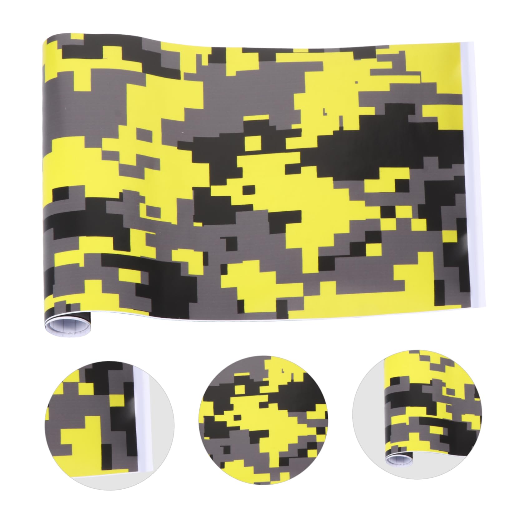 OSOLADY Autoaufkleber Gelbe Autoverpackung Gelbe Und Schwarze Camo Vinylverpackung Glanzverpackung Auto Selbstklebende Graffiti Cartoon Vinylverpackung Party Klebeaufkleber Autoaufkleber OSOLADY Autoaufkleber Gelbe Autoverpackung Gelbe Und Schwarze Camo Vinylverpackung Glanzverpackung Auto Selbstklebende Graffiti Cartoon Vinylverpackung Party Klebeaufkleber Autoaufkleber von OSOLADY