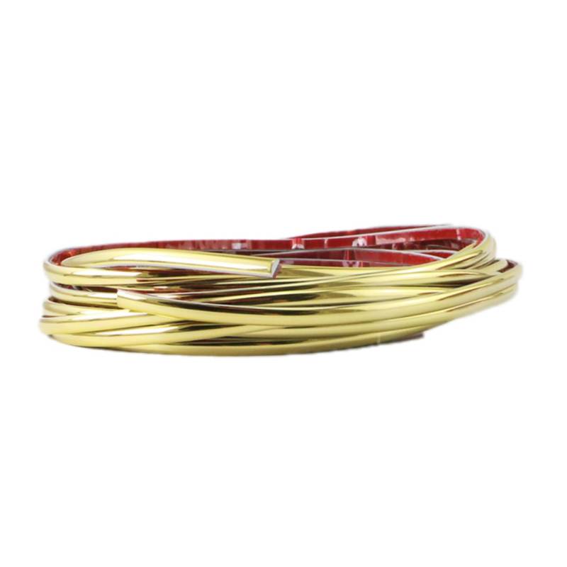 OSOLADY Körperbesatz Auto dekorative verkleidung Zierstreifen Auto Dekoration armaturenbrett Auto Dekorband Zierleiste Zierleiste Auto Zierleiste Golden von OSOLADY