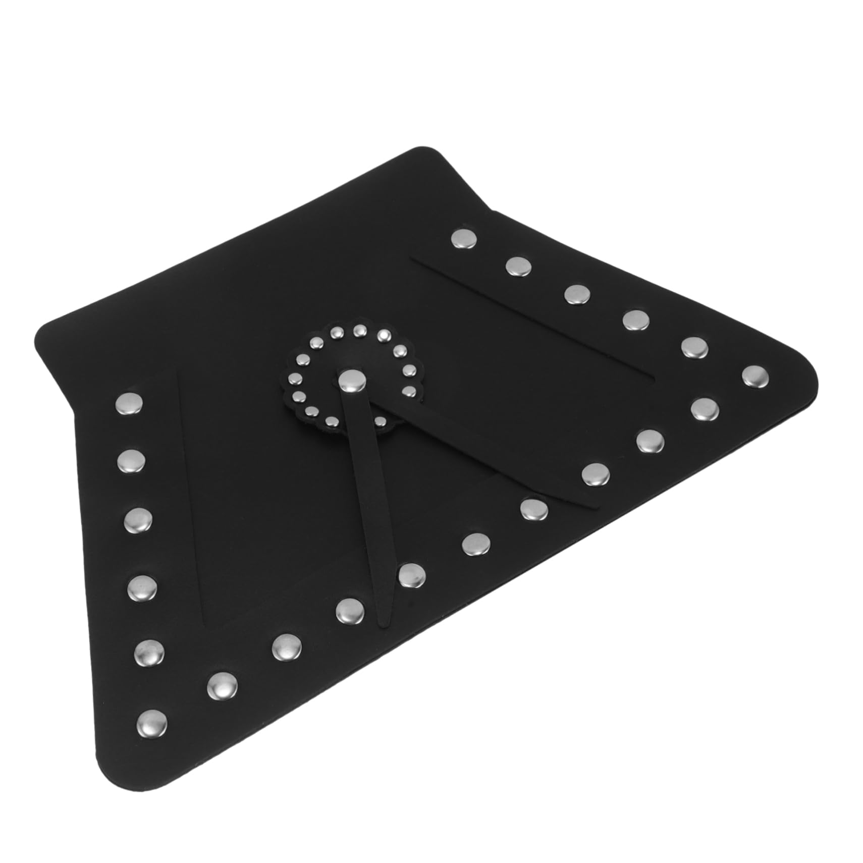 OSOLADY Motorradzubehör Schwarz PVC Kunstleder Hinten Schmutzfänger Universal Fit Spritzschutz OSOLADY Motorradzubehör Schwarz PVC Kunstleder Hinten Schmutzfänger Universal Fit Spritzschutz von OSOLADY