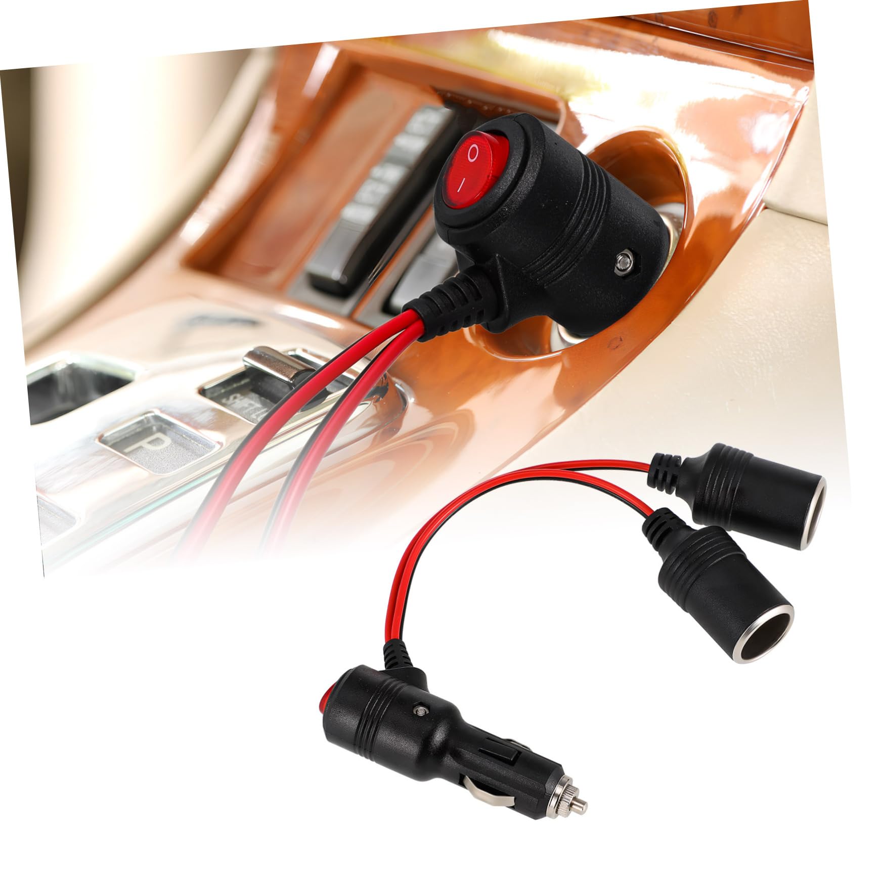 OSOLADY Zigarettenanzünder Adapter mit Schalter für Zigarettenanzünder Steckdose Kompakte für Gleichzeitiges Laden Mehrerer Geräte Kompatibel OSOLADY Zigarettenanzünder Adapter mit Schalter für Zigarettenanzünder Steckdose Kompakte für Gleichzeitiges Laden Mehrerer Geräte Kompatibel von OSOLADY