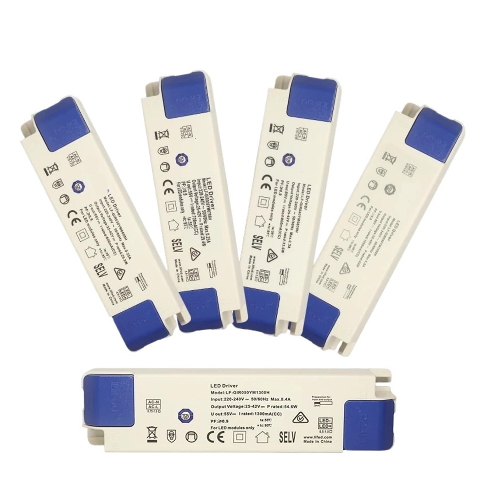 LED-Treiber 1 Stück LF-GIRxxxYM 25-42V 200mA 350mA 600mA 900mA 1000mA 1200mA 1300mA 1400mA 1500mA LED Netzteil Trafo (52W 1300mA) von OSQZHBFE