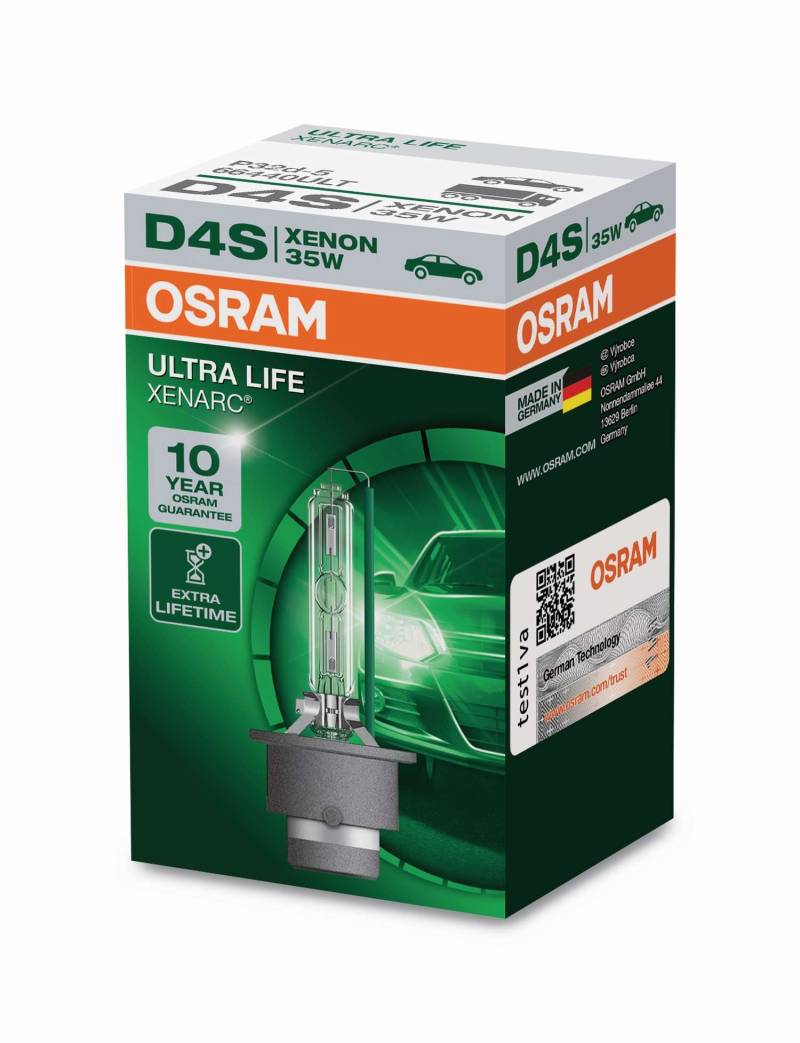 1 Stück OSRAM ULTRA LIFE Lampen Birnen für Fassung D4S 35W von OSRAM GmbH