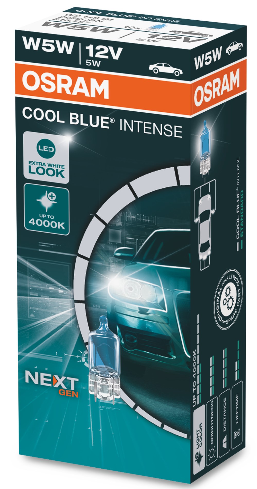 10 Stück OSRAM COOL BLUE INTENSE NEXT GENERATION 5000K Lampen Birnen für Scheinwerfer / Fassung T10 W5W 10 Stück OSRAM COOL BLUE INTENSE NEXT GENERATION 5000K Lampen Birnen für Scheinwerfer / Fassung T10 W5W von OSRAM GmbH