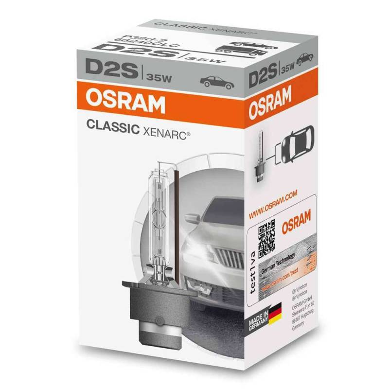 1x Original OSRAM Xenarc Classic D2s 35W Xenon Brenner Lampe Birne Scheinwerfer von OSRAM GmbH