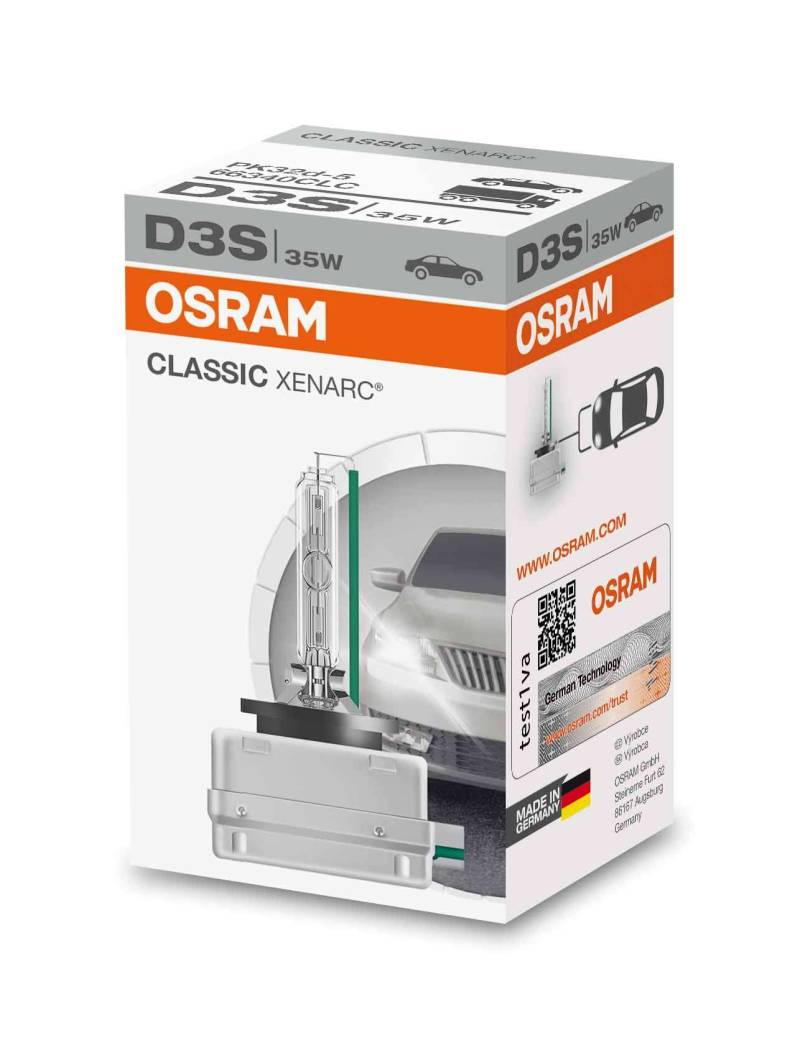 1x Original OSRAM Xenarc Classic D3s 35W Xenon Brenner Lampe Birne Scheinwerfer von OSRAM GmbH