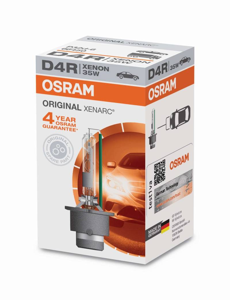 1x Original OSRAM Xenarc Classic D4R 35W Xenon Brenner Lampe Birne Scheinwerfer von OSRAM GmbH