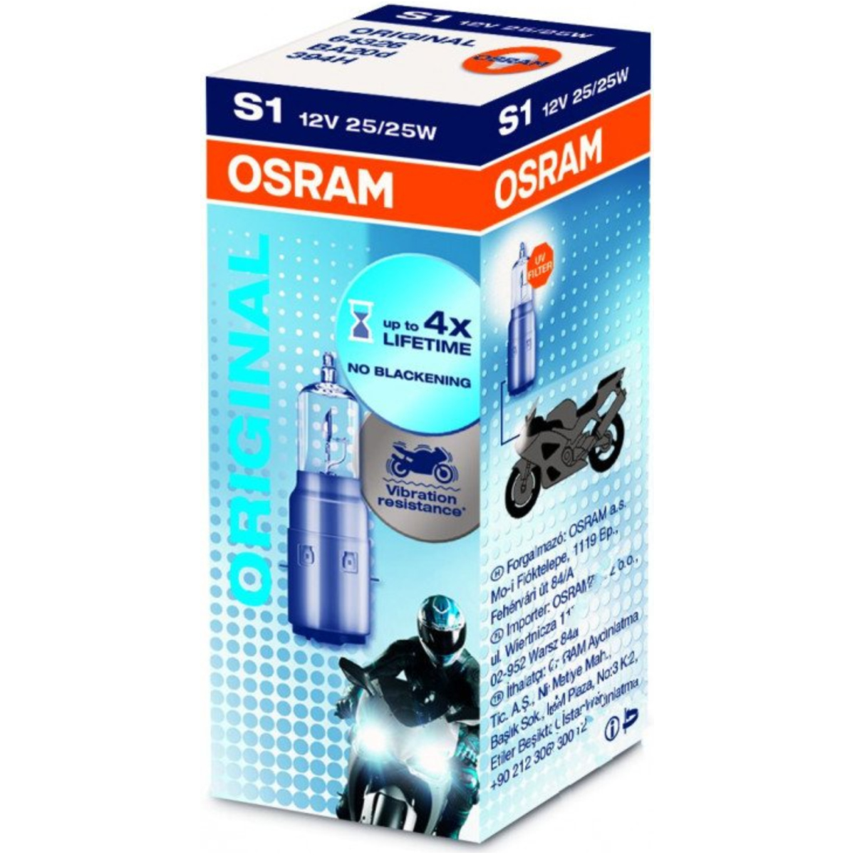 Osram 4052899157774 lampe s1 12v 25/25w Osram 4052899157774 lampe s1 12v 25/25w von OSRAM