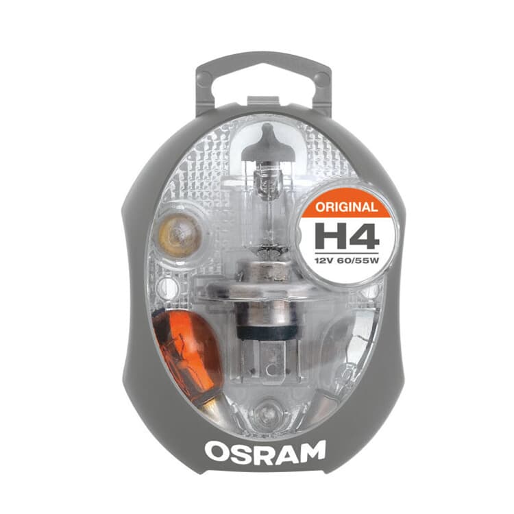 Osram Ersatzlampenbox Sortiment 12V 60/55 W H4, P21W, PY21W, P21/5W, R5W, W5W Sockel P43T Osram Ersatzlampenbox Sortiment 12V 60/55 W H4, P21W, PY21W, P21/5W, R5W, W5W Sockel P43T von OSRAM