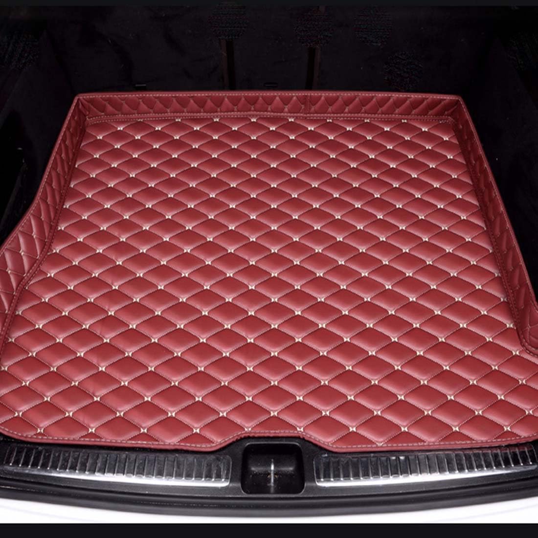 Kofferraummatten für Mercedes Benz ML W166 2012-2016, Kofferraumschutzmatte, Kratzfest, rutschfest, wasserdicht, Gepäckmatte,C von OSTREY