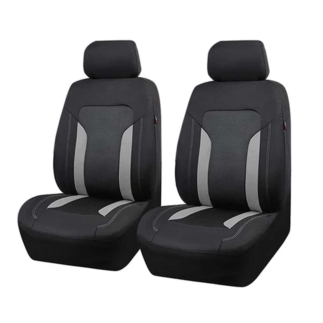 OSTREY Auto-Mesh-Sitzbezüge für Seat Cupra Born 2021+, Rücksitz-Split-Airbag-Schutz, Dekoration, atmungsaktiv, abnehmbare Sitzbezüge, Auto-Innenraum-Zubehör,A 2 Front Seat Covers von OSTREY