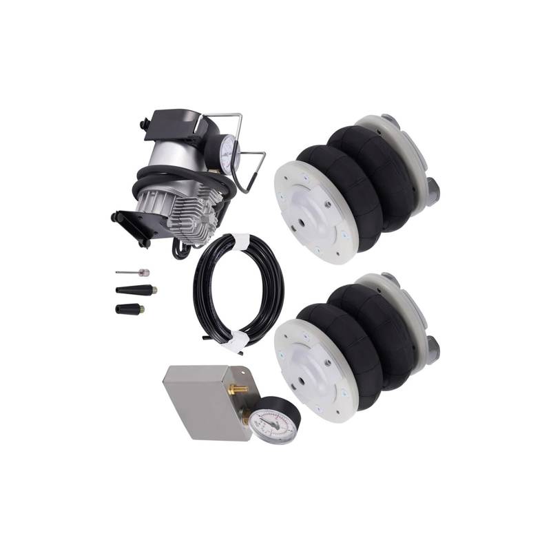 Luftfeder Luftfederung Für F&iat Für Ducato 1994-2023 Luftfederung Kit W/Kompressor Luftfederung Gebrüll Tasche Unterstützen Kit von OTBEHUWJ