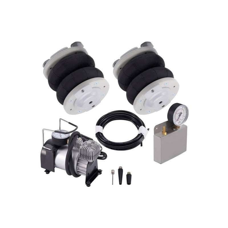 Luftfeder Luftfederung Luftfederung Kit W/Kompressor Für Peugeot Für Boxer 1994-2023 Campervan Luftfederung Gebrüll Tasche Unterstützen Kit von OTBEHUWJ