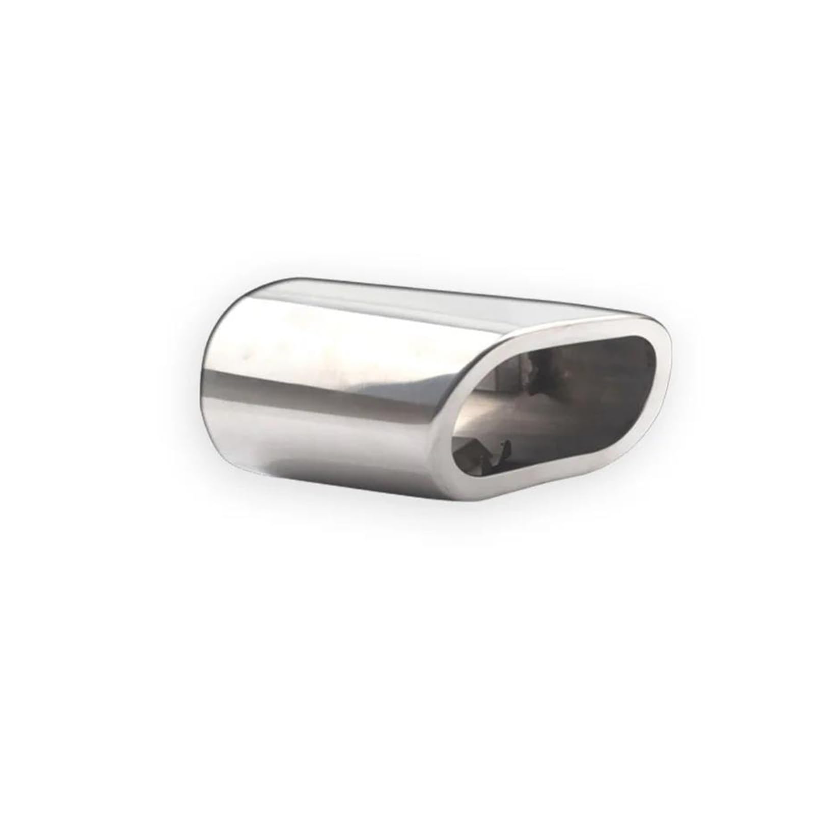 OTBEHUWJ 1 Stück Edelstahl-Auspuffrohr Schalldämpfer Endrohr Schalldämpferspitze Auto Heckauspuff Für B&MW 318 X3 E83 F25 2005-2012 Auspuffrohr(Silber) von OTBEHUWJ