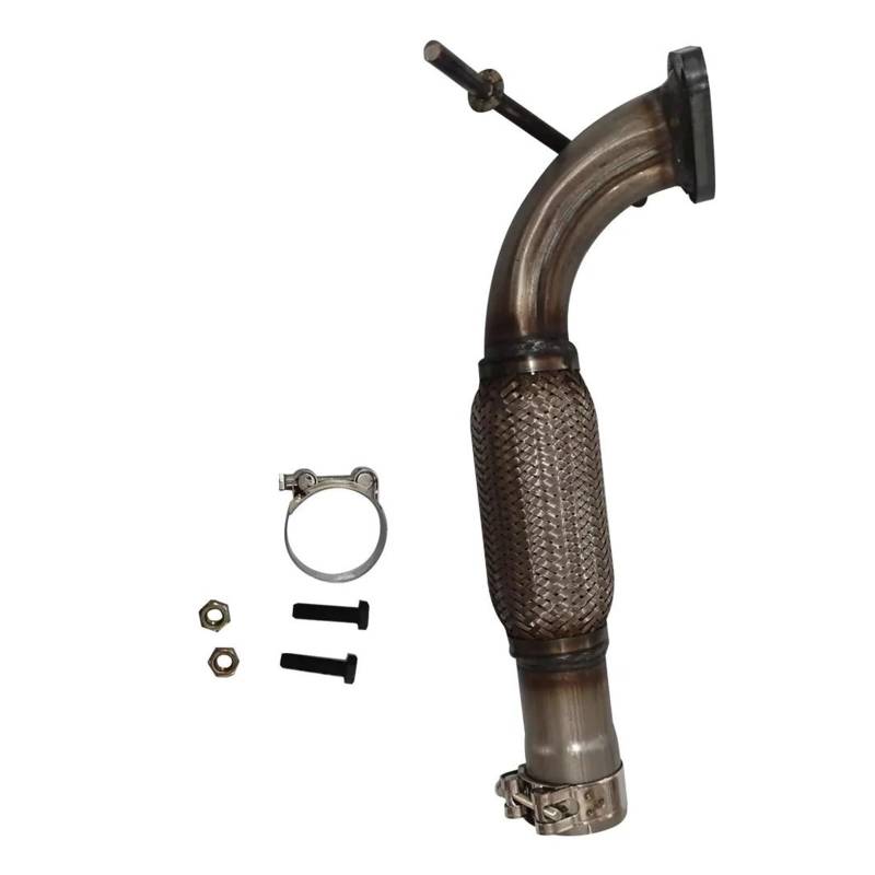 OTBEHUWJ Auspuff-Flexi-Ersatzkit Für F&ord Für Fiesta MK7 & MK7.5 (2008-2016) 1.0 Für ECOBOOST 100/125/140 PS Auspuffrohr von OTBEHUWJ