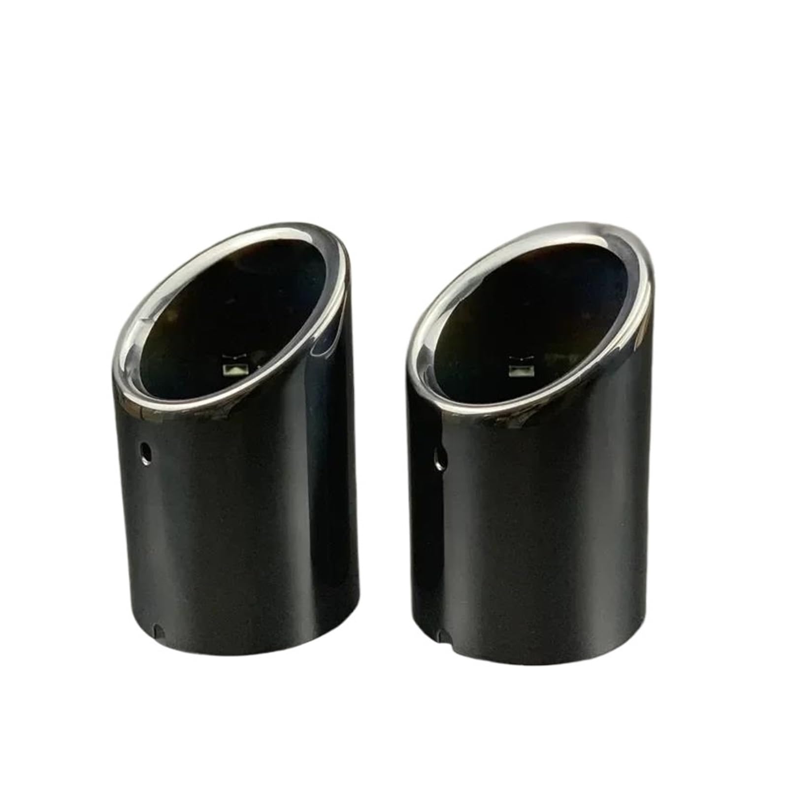OTBEHUWJ Autoauspuffendrohr Endrohr Endrohr Dekoration Für A5 8T 8F 2008-2018 A6 C7 C8 2012 2013 2014 2015 2016 2017 2018 Auspuffrohr(Black) von OTBEHUWJ