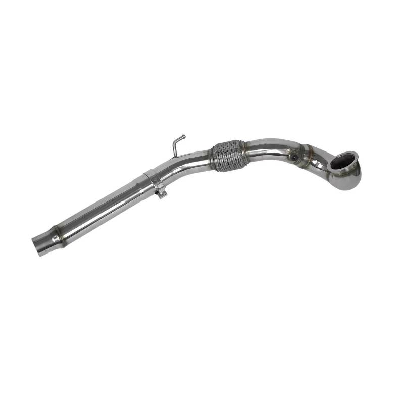 OTBEHUWJ Für A3 1.8TSI BV FWD 2015 2016 2017 2018 2019 2020 TT MK3 2014+ Auto-Fallrohr Edelstahl-Auspuffkrümmer-Fallrohre Auspuffrohr von OTBEHUWJ