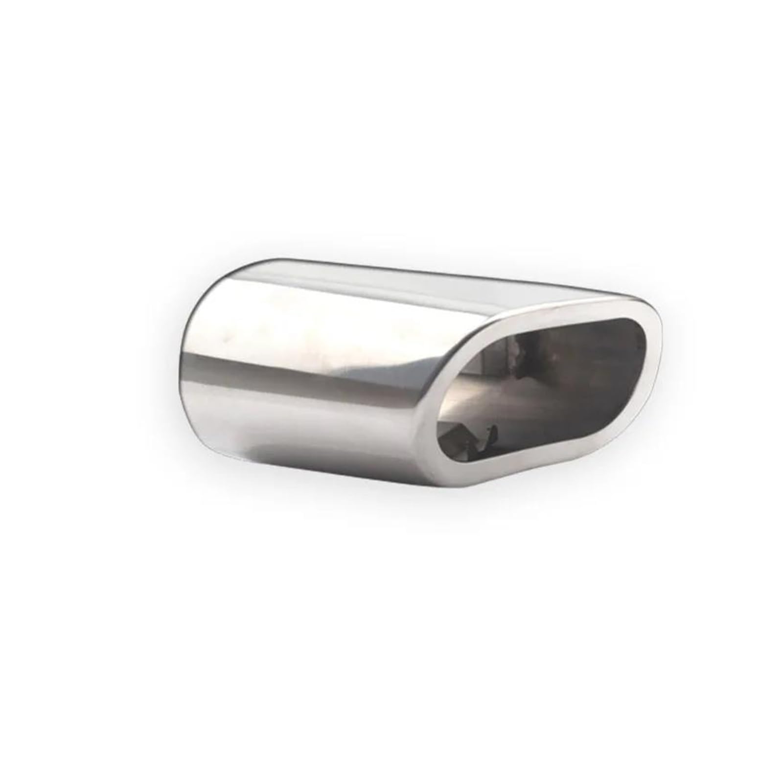 OTBEHUWJ Für B&MW 318 X3 E83 F25 2005-2012 1 Stück Edelstahl-Auspuffrohr Schalldämpfer Endrohr Schalldämpferspitze Auto Heckauspuff Auspuffrohr(Silber) von OTBEHUWJ
