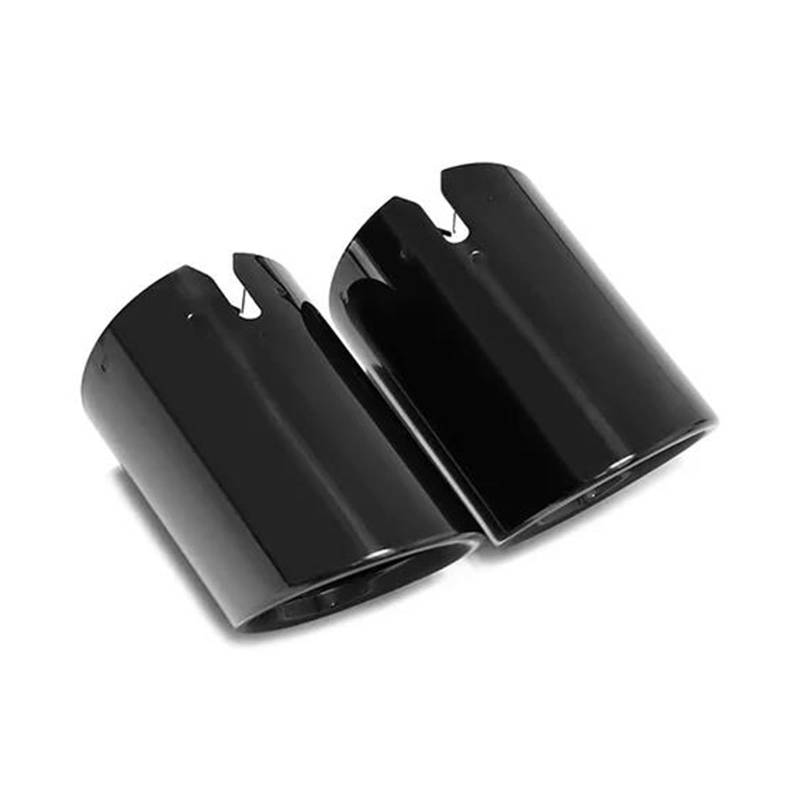 OTBEHUWJ Für B&MW 3er G20 G21 320D 330i 320i 2023 2024 Schalldämpferspitze Endrohr Ersatz Abgasanlage Düse Auspuffabdeckung Auspuffrohr(L R Black) von OTBEHUWJ