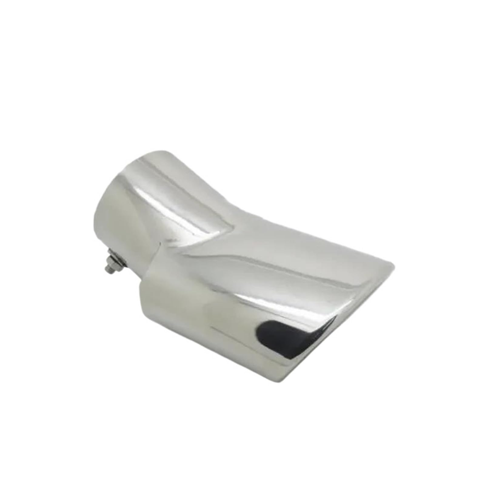 OTBEHUWJ Für Toyota Für Highlander 2008 2009 2010 2011 2012 2013 2014 Auto-Endrohr-Auslassabdeckung, Spezielles Auspuffendstück Auspuffrohr(Silber) von OTBEHUWJ