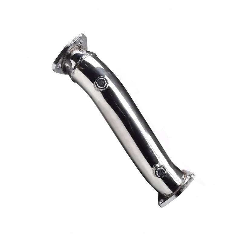 OTBEHUWJ Für VW Für P&assat 1.8T 1998 1999 2000 2001 2002 2003 2004 2005 Edelstahl-Renn-Turbo-Fallrohrauspuff Auspuffrohr von OTBEHUWJ