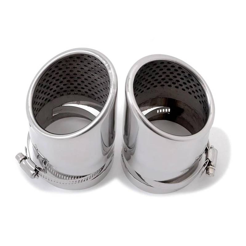 OTBEHUWJ Für Volvo XC90 XC 90 2006 2007 2008 2009 2010 2011 Auto-Auspuffanlagen Aus Edelstahl Mit Schalldämpferspitze Und Endrohr Auspuffrohr von OTBEHUWJ