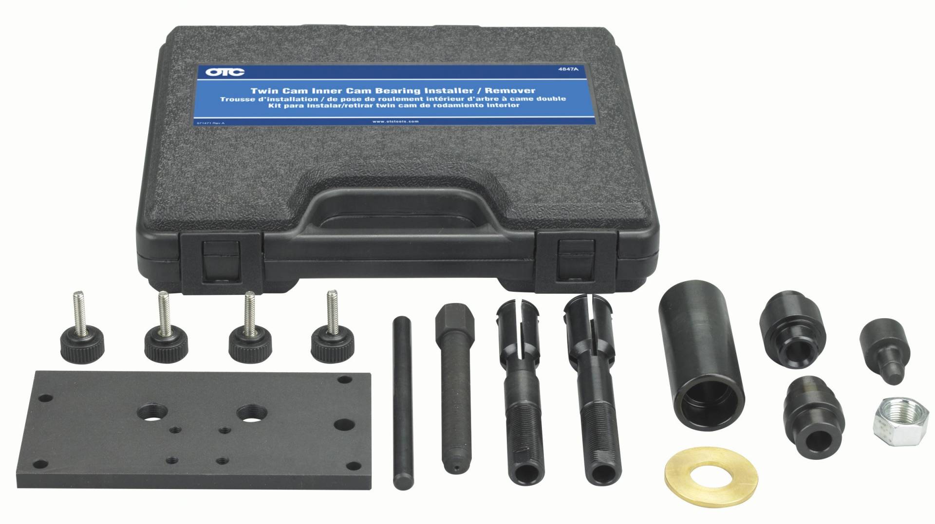 OTC 4847A Harley-Davidson Twin Cam Innenlager Entferner/Installer Kit OTC 4847A Harley-Davidson Twin Cam Innenlager Entferner/Installer Kit von OTC