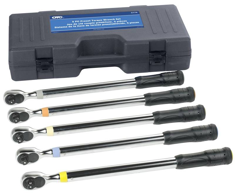 OTC Tools 5776 5 Stück Preset Drehmomentschlüssel Set von OTC