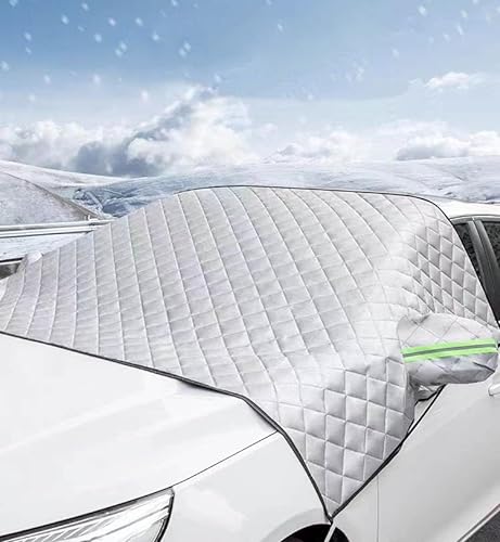 Frontscheibenabdeckung Auto für Ford Ecosport 2018-2023, Windschutzscheibe Abdeckung Winter Sonnenschutz Auto Frontscheibe für Schutz vor Schnee Frost,B 245 * 145 von OTCPP