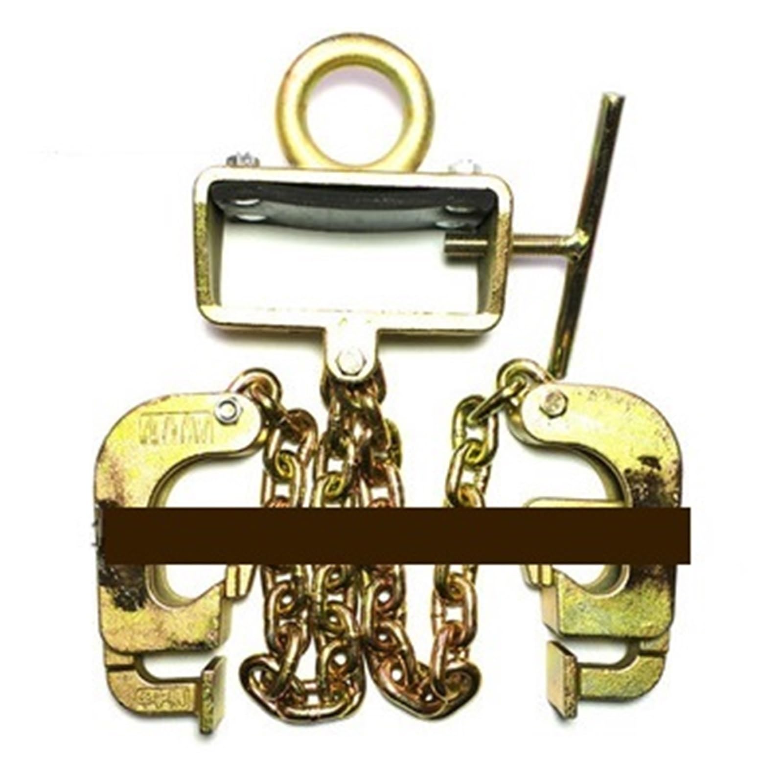 Hebeketten, 1Tonne for 2-Fass-Eisen-Fassheber, Clip-Hängeklemme, Fass-Kettenschlingenhaken,Hochleistungskette(40020029) von OTENC