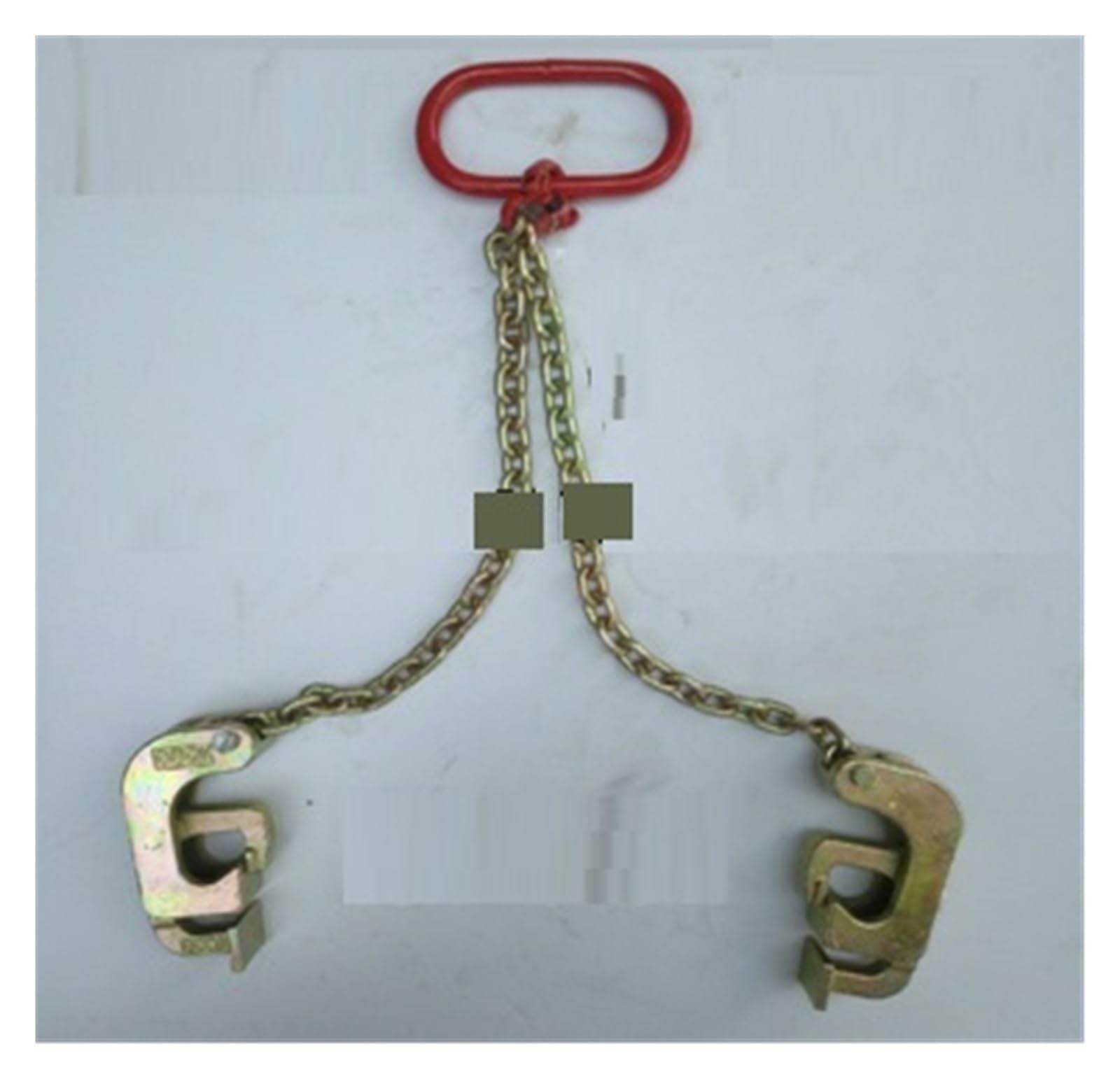 Hebeketten, 1Tonne for 2-Fass-Eisen-Fassheber, Clip-Hängeklemme, Fass-Kettenschlingenhaken,Hochleistungskette(40020034) von OTENC