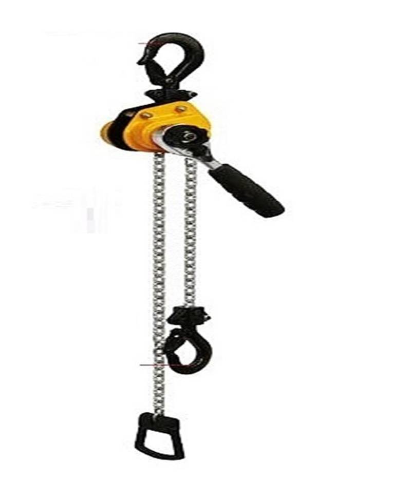 Hebeketten, 250–500 kg 3–6 m Mini-Hebehebel-Kettenzug mit Tasche, tragbarer Handhebelblock, Reifenreparaturwerkzeug,Hochleistungskette(80010007 250KGX3M) von OTENC