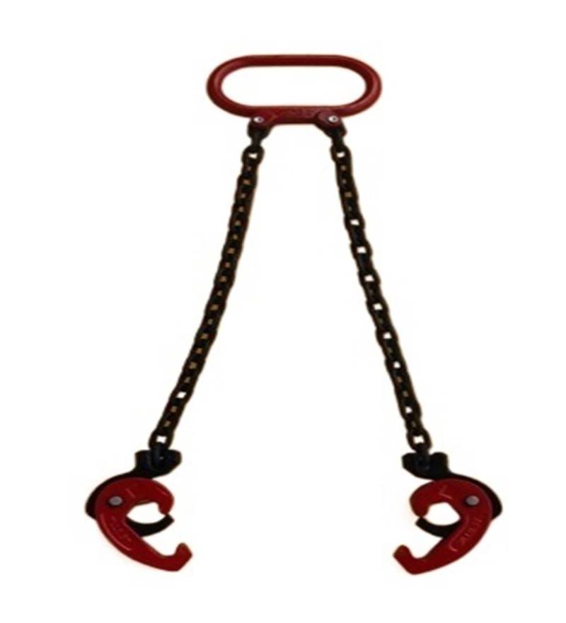 Hebeketten, Kettenschlinge, 0,5 T – 1 Tonnen Ölfass-Heberklemme for Gabelstapler, Hubwagen, Fass, Öltank, Kann Kettenschlinge, Eimerhaken. Reifenreparaturwerkzeuge,Hochleistungskette(40020040 1T) von OTENC