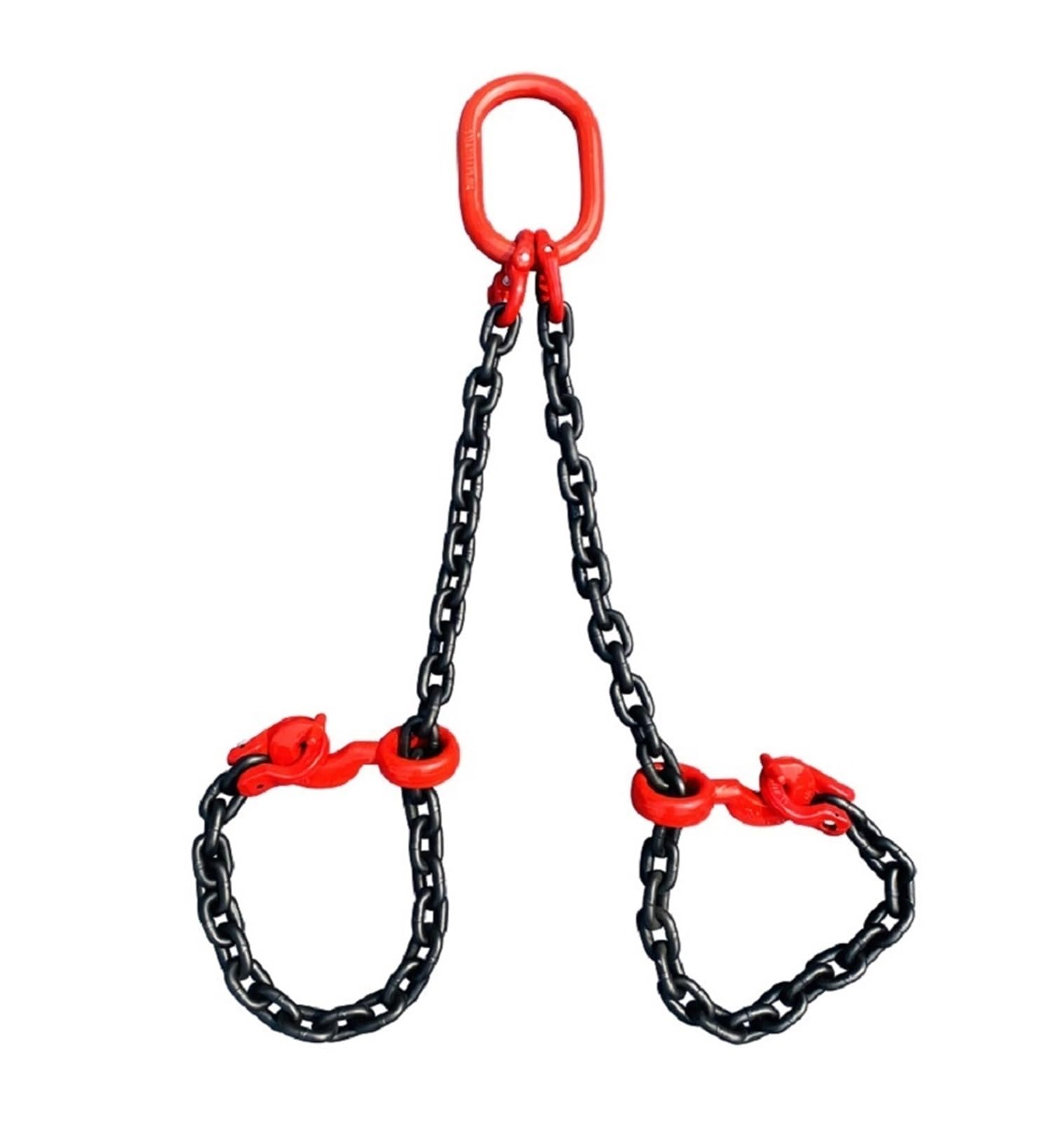 Hebeketten, Kettenschlinge, 3Ton-8Tonx2M-8M 1-2-Bein-Hebeschlingenwerkzeug for Bewehrungsentladeverbindung, gesenkgeschmiedeter Hakenkran, kombinierte Hebekette,Hochleistungskette(6TX2M 10MM) von OTENC