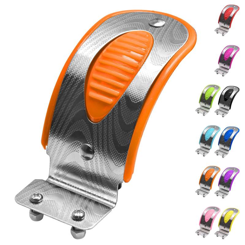 Hintere Bremsbeläge des Rollers Ersatz für Micro Maxi Deluxe Faltbarer LED/Maxi Deluxe Pro/Maxi Deluxe Eco Series 3-Rad-Roller (Orange) von OTFAITP