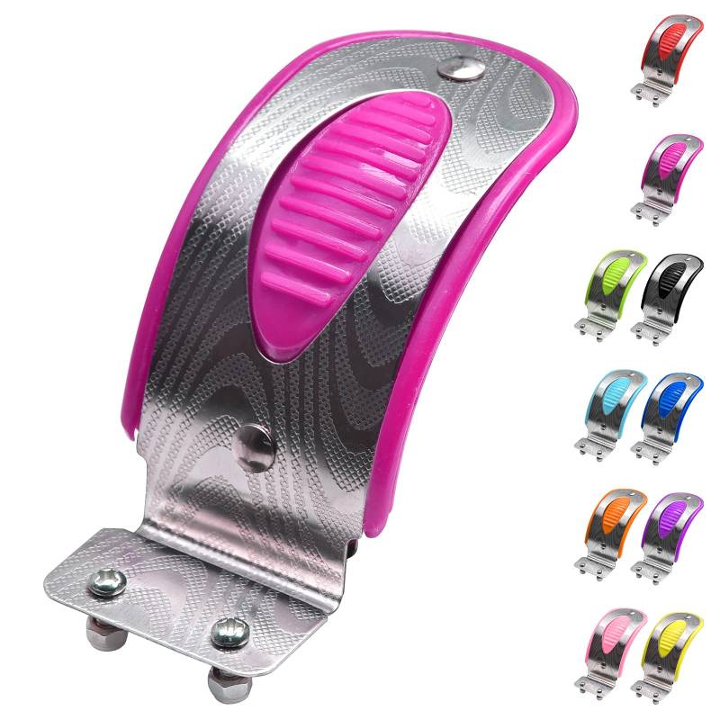 Hintere Bremsbeläge des Rollers Ersatz für Micro Maxi Deluxe Faltbarer LED/Maxi Deluxe Pro/Maxi Deluxe Eco Series 3-Rad-Roller (Rose Red) von OTFAITP