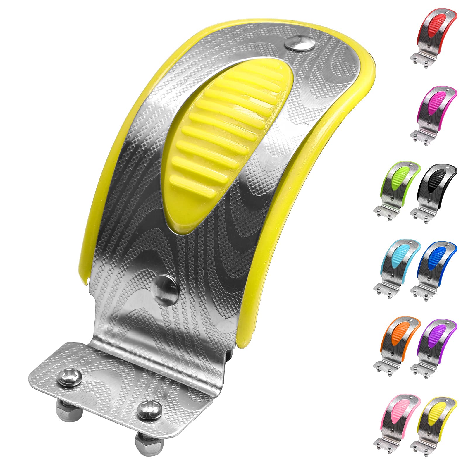 Hintere Bremsbeläge des Rollers Ersatz für Micro Maxi Deluxe Faltbarer LED/Maxi Deluxe Pro/Maxi Deluxe Eco Series 3-Rad-Roller (Yellow) von OTFAITP