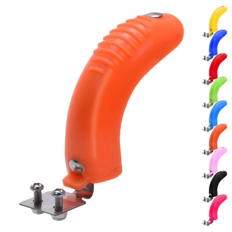Bremsbeläge hinten für Scooter-Ersatz für Micro Mini/3in1 Deluxe Series 3-Wheel Scooter (Orange) von OTFAITP