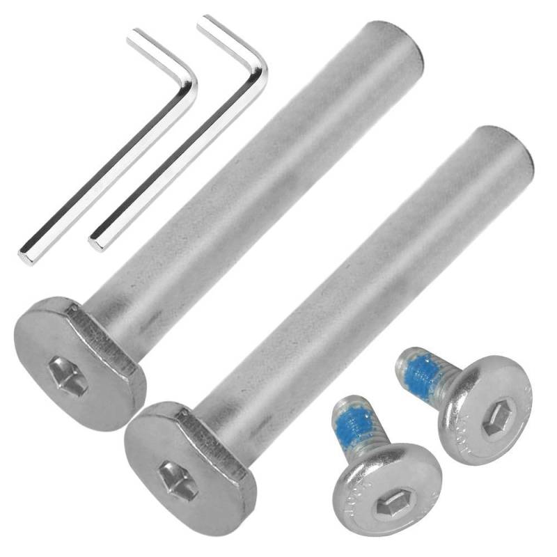 M8 40-76mm Innengewinde Innensechskant Schraube & Bolzen Sortimentssätze Kinder Roller Teile für 2-3-4-Rad Kick Scooter Reparatur Vorderrad Hinterradachsen Werkzeuge (65mm) von OTFAITP