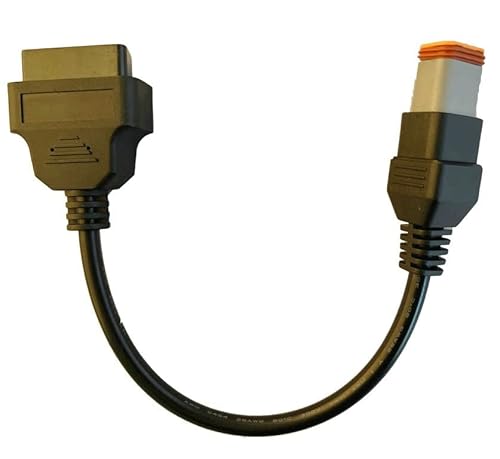 Motorrad-OBD-Diagnoseadapter, 6-polig, OBD2-CAN-Bus-Kabel für Har-Ley-Motoren von OTKEFDI