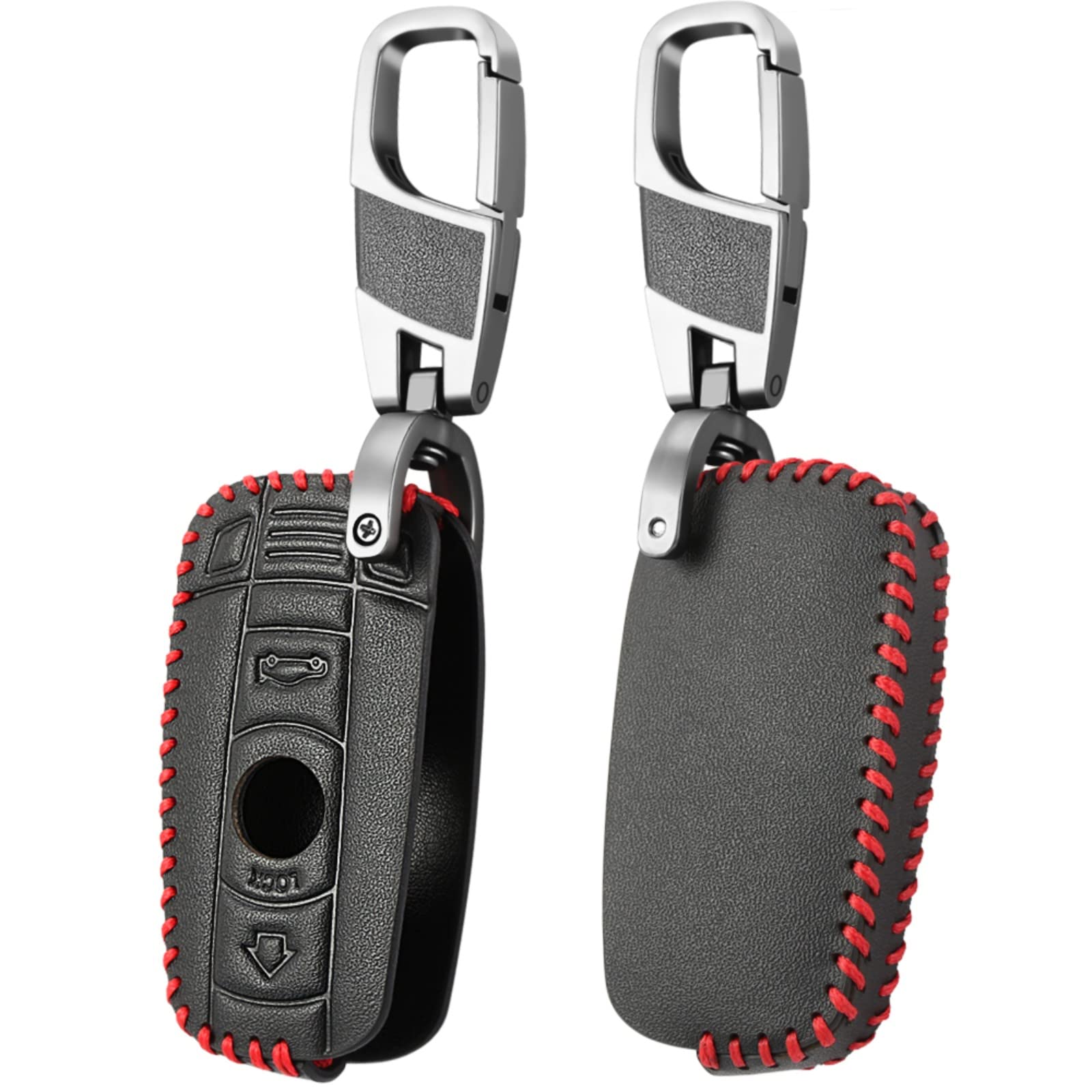 OTMIK Leder Auto Smart Key Protector Case Cover Schlüsseltasche Schlüsselbund für E90 E60 E70 E87 3 5 6 Serie M3 M5 X1 X5 X6 Z4 Key Shell Zubehör OTMIK Leder Auto Smart Key Protector Case Cover Schlüsseltasche Schlüsselbund für E90 E60 E70 E87 3 5 6 Serie M3 M5 X1 X5 X6 Z4 Key Shell Zubehör von OTMIK