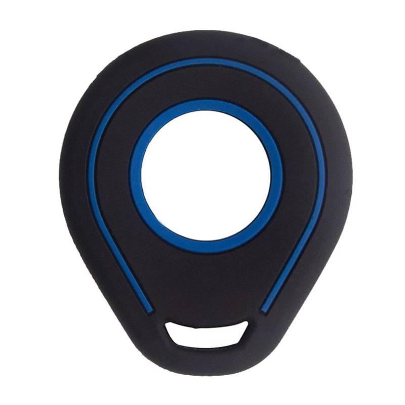 OTMIK Silikon Auto Schlüssel Abdeckung passend für Harley Davidson Softail FLST FXST Super Glide Touring FL Sportster Street Key Shell Zubehör (A-Blau) von OTMIK