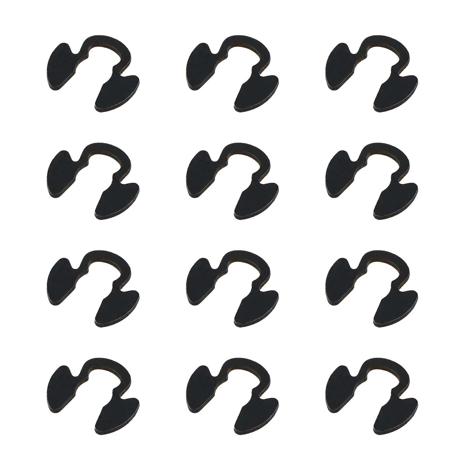 12 Stück E-Clip Sicherungsring Sicherungsscheiben Set aus Metall Kompatibel mit Garrett T2 T25 T28 Turbo 12 Stück E-Clip Sicherungsring Sicherungsscheiben Set aus Metall Kompatibel mit Garrett T2 T25 T28 Turbo von OTOTEC