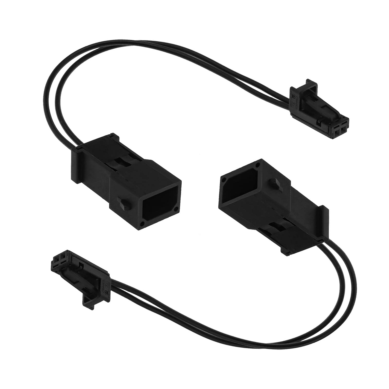 2 Stück Auto Innenbeleuchtung Kabelbaum Stecker 2 Pin Innenbeleuchtung Kabelbaum Stecker 15cm 0,5 mm² Kabel 893971992 4B0971832 Kompatibel mit A3 A4 A5 A6 A8 Q5 Q7 von OTOTEC