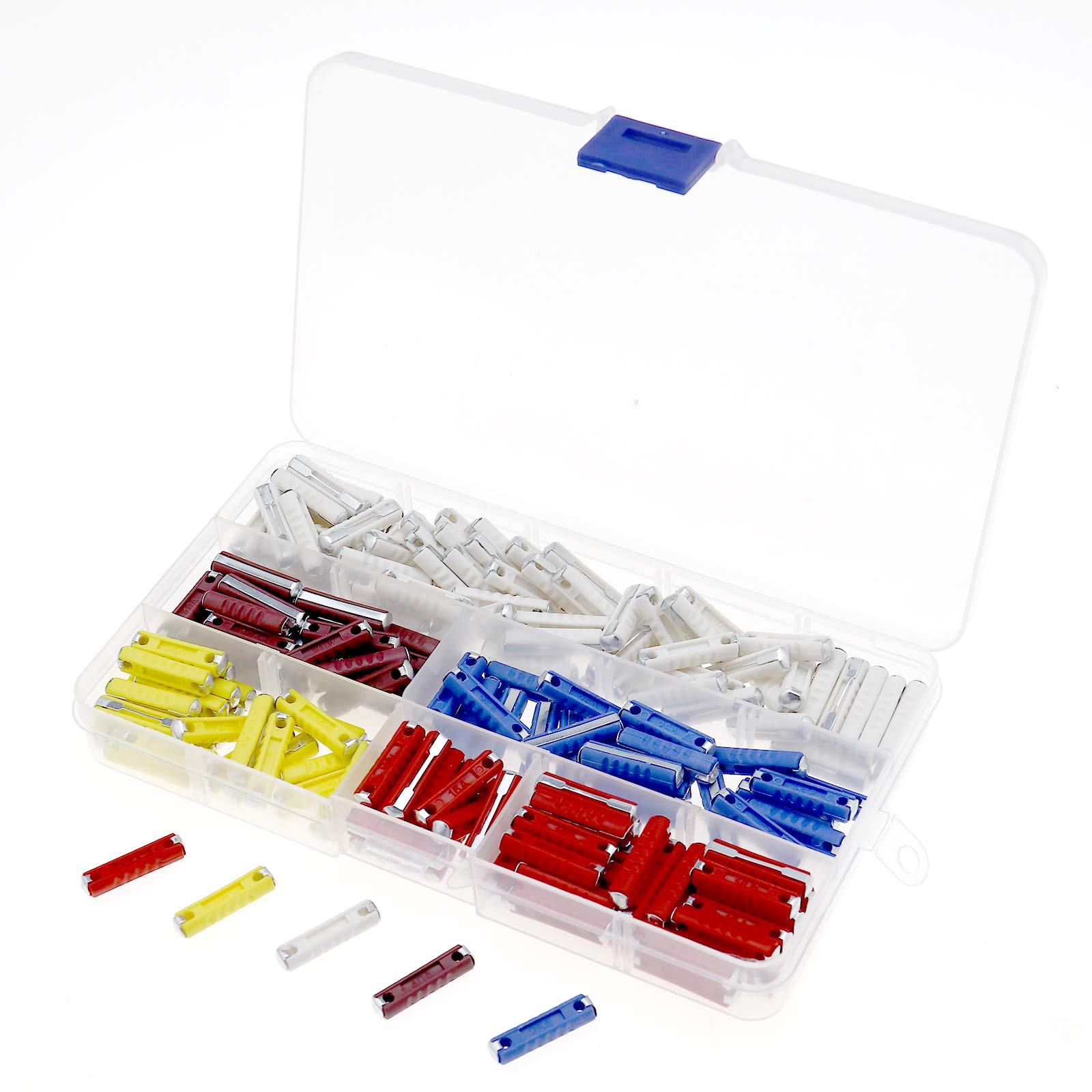 OTOTEC 200PCcs Auto Torpedo Sicherungen Box Kit 5A 8A 16A 25A 40A Keramik Continental Sicherungen Sortiment Ersatz OTOTEC 200PCcs Auto Torpedo Sicherungen Box Kit 5A 8A 16A 25A 40A Keramik Continental Sicherungen Sortiment Ersatz von OTOTEC