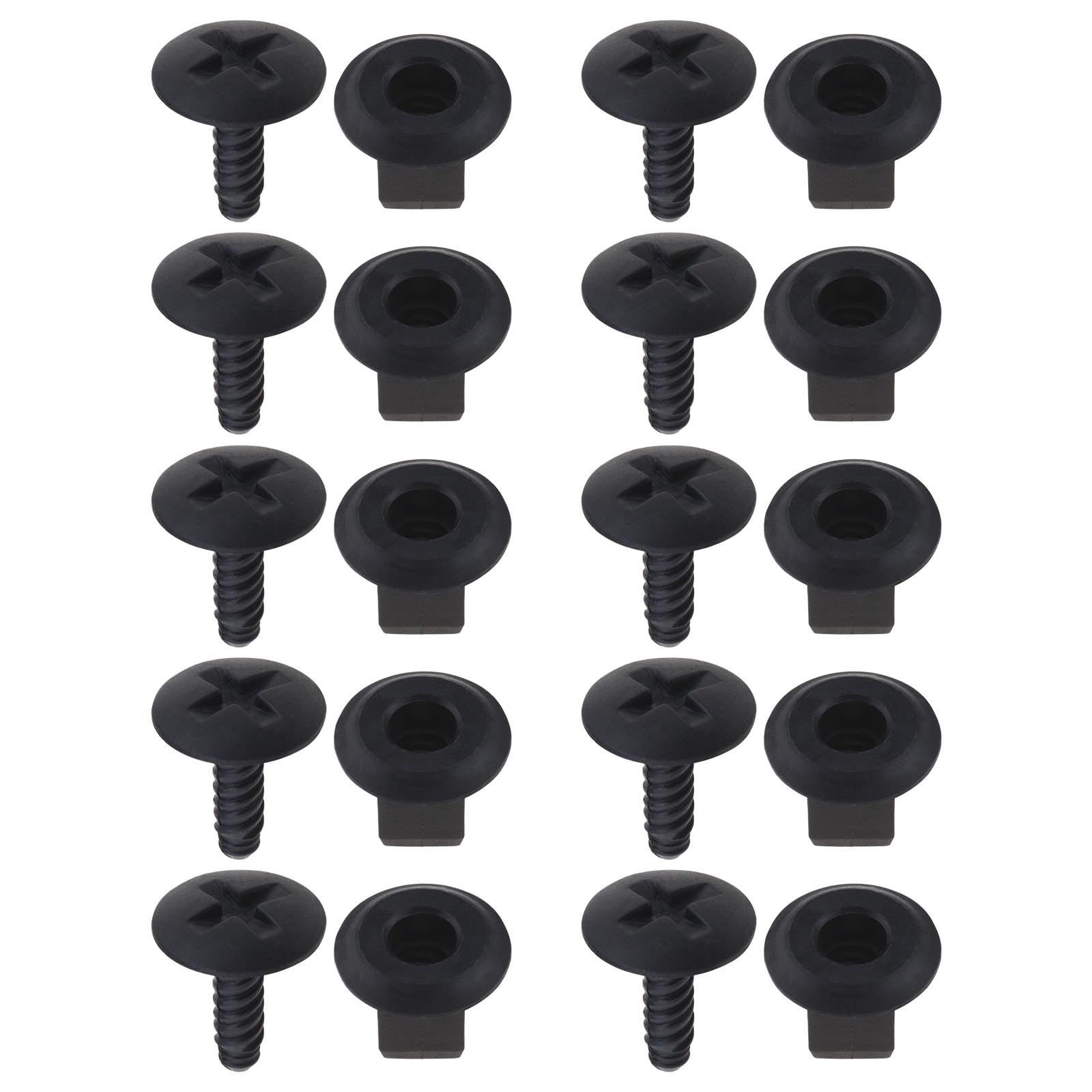 OTOTEC 30 Sets Auto Scheinwerfer Batterieabdeckung Verkleidung Schrauben Kit 7H0915450 für T5 Kunststoff Halteklammern für Landepaneel/Scheinwerfer/Batterie/Motorabdeckung OTOTEC 30 Sets Auto Scheinwerfer Batterieabdeckung Verkleidung Schrauben Kit 7H0915450 für T5 Kunststoff Halteklammern für Landepaneel/Scheinwerfer/Batterie/Motorabdeckung von OTOTEC