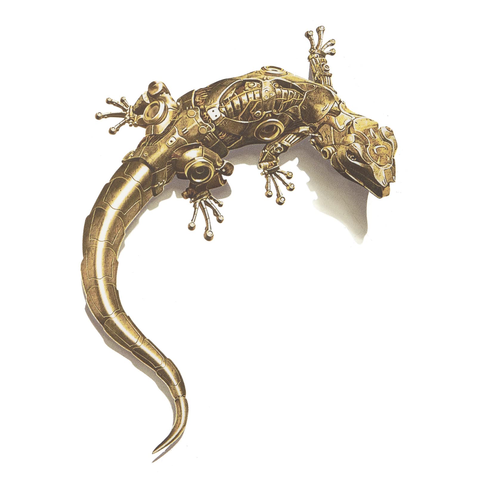 3D Gecko-Form Aufkleber Selbstklebend Reflektierend Wasserdicht Abziehbilder für Auto LKW Motorrad Fenster Stoßstange Wand, Gelb 3D Gecko-Form Aufkleber Selbstklebend Reflektierend Wasserdicht Abziehbilder für Auto LKW Motorrad Fenster Stoßstange Wand, Gelb von OTOTEC
