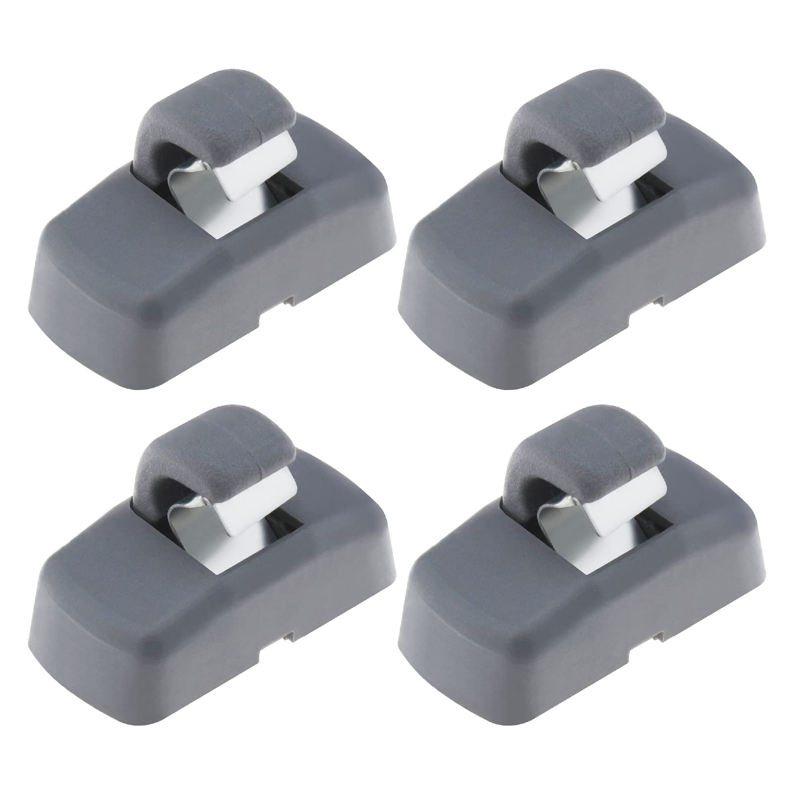 4tlg Auto Sonnenblenden Hakenclips 3B0857561B 21312312231 Kompatibel mit Transporter T4 Van Camper Kompatibel mit Caddy Van MK3 Kompatibel mit Golf MK4 Grau 4tlg Auto Sonnenblenden Hakenclips 3B0857561B 21312312231 Kompatibel mit Transporter T4 Van Camper Kompatibel mit Caddy Van MK3 Kompatibel mit Golf MK4 Grau von OTOTEC